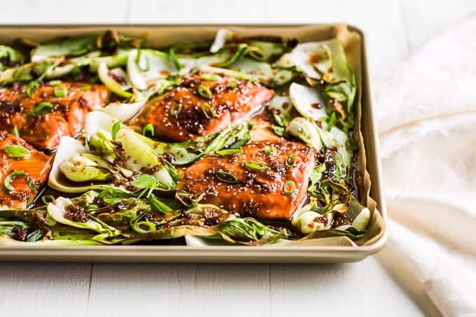 Healthier Sheet Pan Teriyaki Salmon: No Refined Sugar, 15-Minute Meal